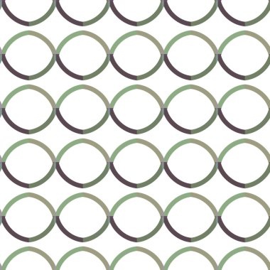 Geometrik süslemeli vektör deseni. Kusursuz tasarım dokusu