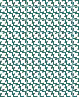 Geometrik süslemeli vektör deseni. Kusursuz tasarım dokusu 