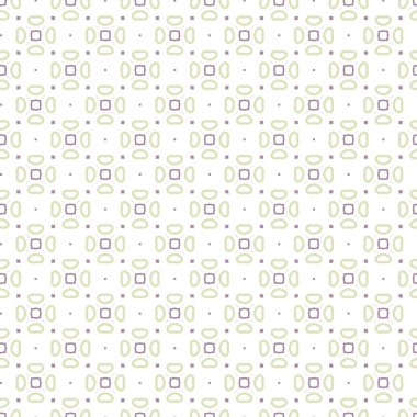 Geometrik süslemeli vektör deseni. Kusursuz tasarım dokusu 