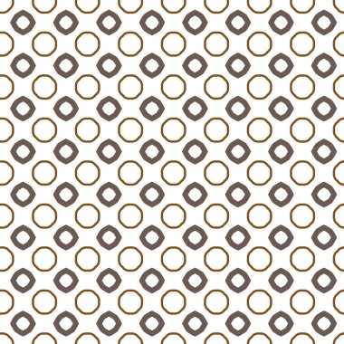 Geometrik süslemeli vektör deseni. Kusursuz tasarım dokusu 