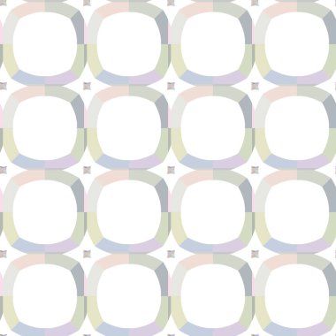 Geometrik süslemeli vektör deseni. Kusursuz tasarım dokusu 