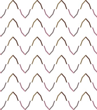 Geometrik süslemeli vektör deseni. Kusursuz tasarım dokusu