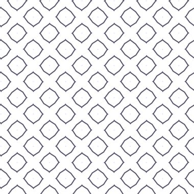 Geometrik süslemeli vektör deseni. Kusursuz tasarım dokusu