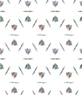 Geometrik süslemeli vektör deseni. Kusursuz tasarım dokusu 