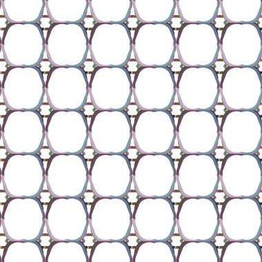 Geometrik süslemeli vektör deseni. Kusursuz tasarım dokusu 