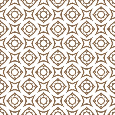 Geometrik süslemeli vektör deseni. Kusursuz tasarım dokusu 