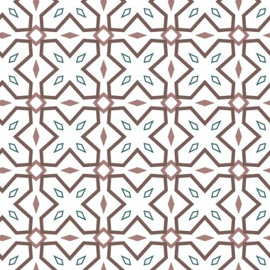 Soyut süs vektör deseni. Kusursuz tasarım dokusu