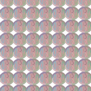 Geometrik süslemeli kusursuz desen. vektör illüstrasyonu