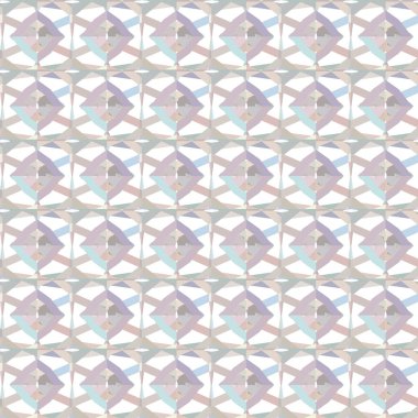 Geometrik süslemeli vektör deseni. Kusursuz tasarım dokusu 