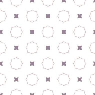 Geometrik süslemeli vektör deseni. Kusursuz tasarım dokusu 