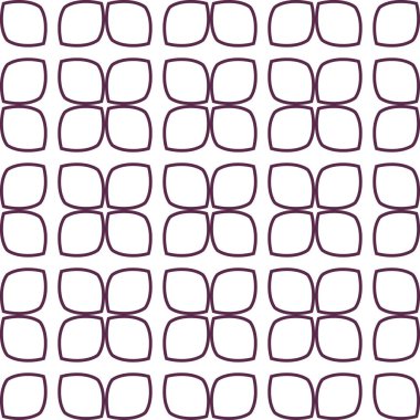 Geometrik süslemeli vektör deseni. Kusursuz tasarım dokusu 