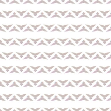 Geometrik süslemeli vektör deseni. Kusursuz tasarım dokusu 