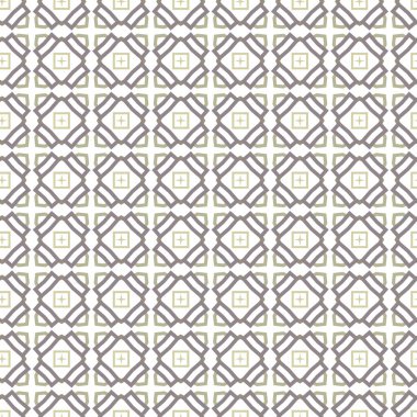Geometrik süslemeli vektör deseni. Kusursuz tasarım dokusu 