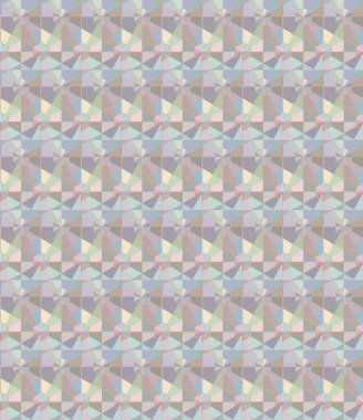 Geometrik süslemeli vektör deseni. Kusursuz tasarım dokusu 