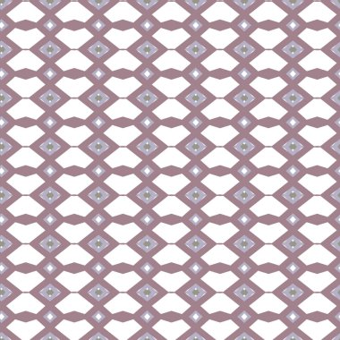 Geometrik süslemeli kusursuz desen. vektör illüstrasyonu