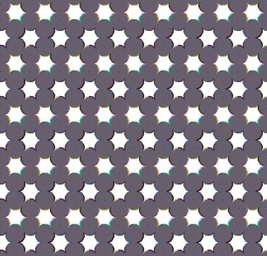 Geometrik süslemeli kusursuz desen. vektör illüstrasyonu