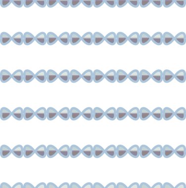 Geometrik süslemeli vektör deseni. Kusursuz tasarım dokusu 