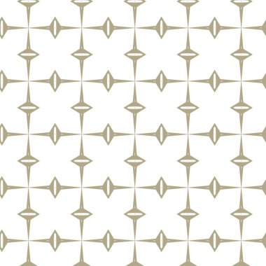 Geometrik süslemeli vektör deseni. Kusursuz tasarım dokusu 