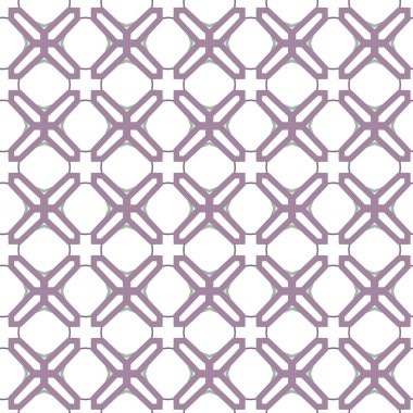 Geometrik süslemeli vektör deseni. Kusursuz tasarım dokusu 