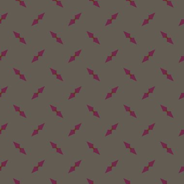 Geometrik süslemeli vektör deseni. Kusursuz tasarım dokusu