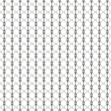 Geometrik süslemeli vektör deseni. Kusursuz tasarım dokusu 