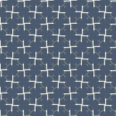 Geometrik süslemeli vektör deseni. Kusursuz tasarım dokusu