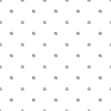 Geometrik süslemeli kusursuz desen. vektör illüstrasyonu