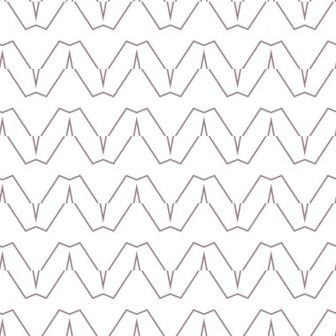 Geometrik süslemeli vektör deseni. Kusursuz tasarım dokusu