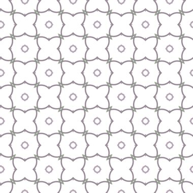 Geometrik süslemeli vektör deseni. Kusursuz tasarım dokusu 