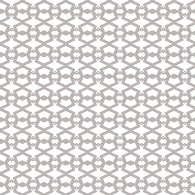 Geometrik süslemeli vektör deseni. Kusursuz tasarım dokusu
