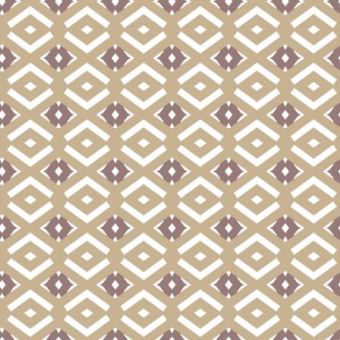 Geometrik süslemeli vektör deseni. Kusursuz tasarım dokusu 