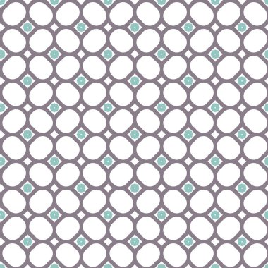 Geometrik süslemeli vektör deseni. Kusursuz tasarım dokusu