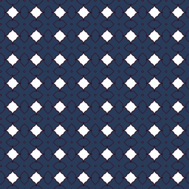 Geometrik süslemeli vektör deseni. Kusursuz tasarım dokusu 