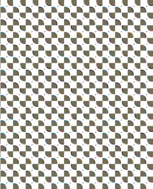 Geometrik süslemeli vektör deseni. Kusursuz tasarım dokusu 