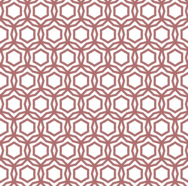 Geometrik süslemeli kusursuz desen. vektör illüstrasyonu