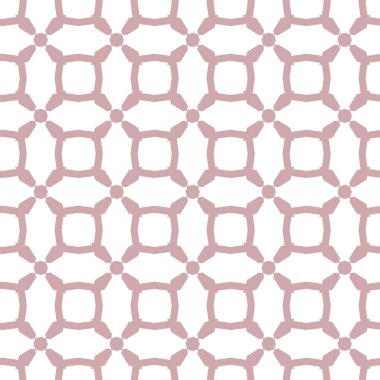 Geometrik süslemeli vektör deseni. Kusursuz tasarım dokusu 