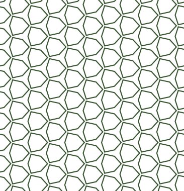 Geometrik süslemeli vektör deseni. Kusursuz tasarım dokusu 