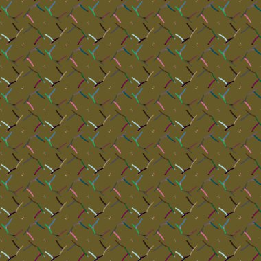 Soyut süs vektör deseni. Kusursuz tasarım dokusu