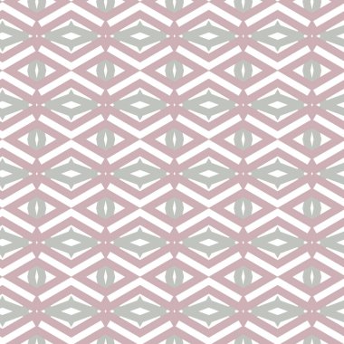 Geometrik süslemeli vektör deseni. Kusursuz tasarım dokusu 