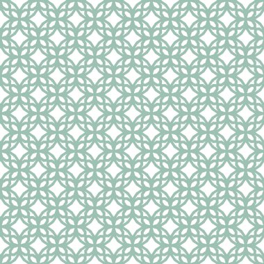 Geometrik süslemeli vektör deseni. Kusursuz tasarım dokusu