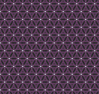Geometrik süslemeli vektör deseni. Kusursuz tasarım dokusu 