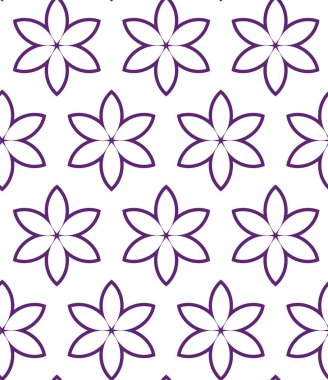 Geometrik süslemeli vektör deseni. Kusursuz tasarım dokusu 