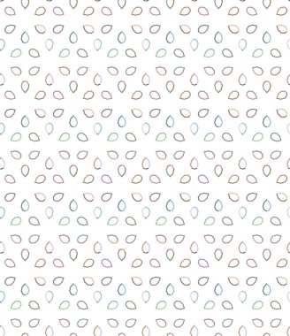 Geometrik süslemeli vektör deseni. Kusursuz tasarım dokusu 