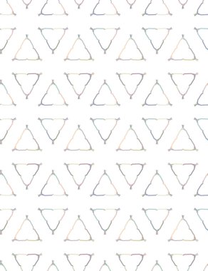 Geometrik şekillerin kusursuz deseni. vektör illüstrasyonu.