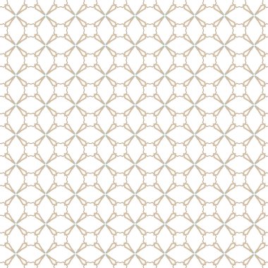 Geometrik süslemeli vektör deseni. Kusursuz tasarım dokusu