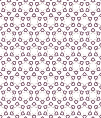 Geometrik süslemeli vektör deseni. Kusursuz tasarım dokusu