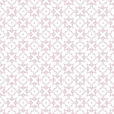 Geometrik süslemeli vektör deseni. Kusursuz tasarım dokusu 