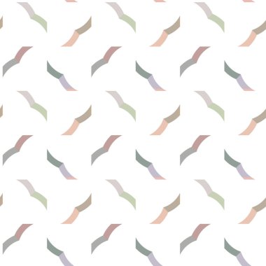 Geometrik süslemeli vektör deseni. Kusursuz tasarım dokusu