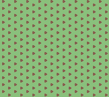 Geometrik süslemeli vektör deseni. Kusursuz tasarım dokusu 