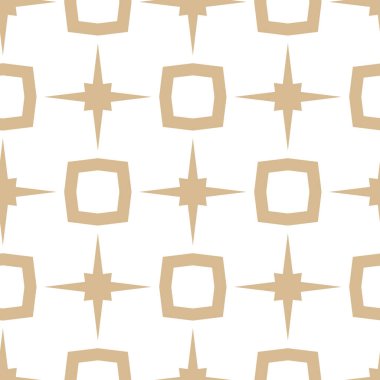 Geometrik süslemeli vektör deseni. Kusursuz tasarım dokusu 